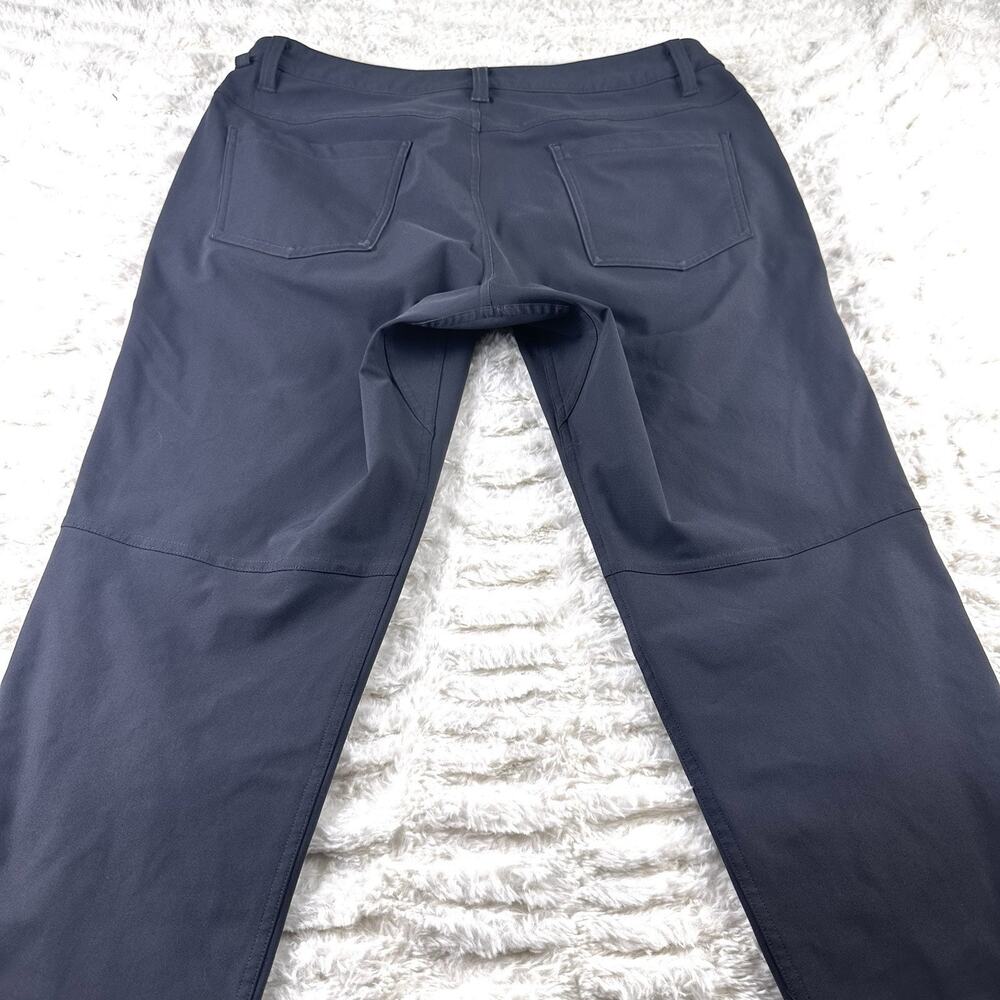 Lululemon ABC Classic Warpstreme Pants - Men's Size 32- Obsidian Gray - Picture 15 of 16